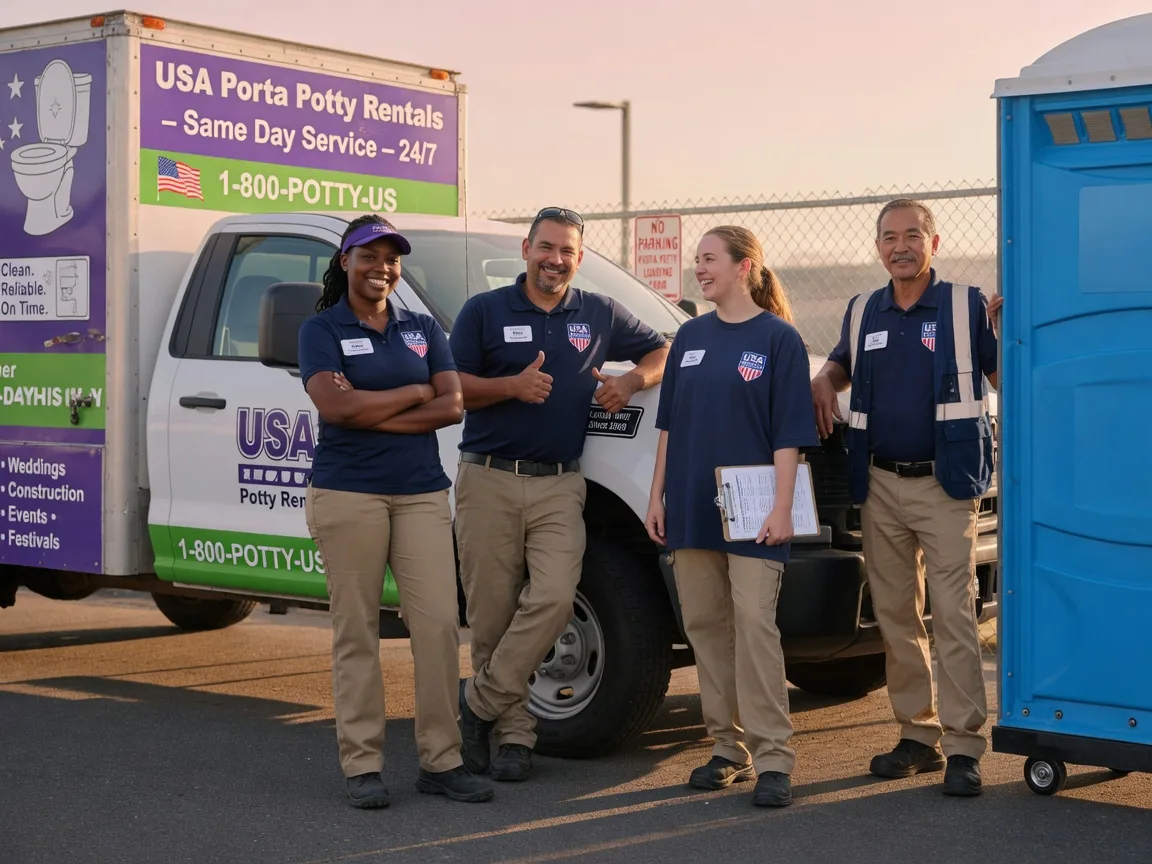 Porta Potty Rental company in Whitewater, CA